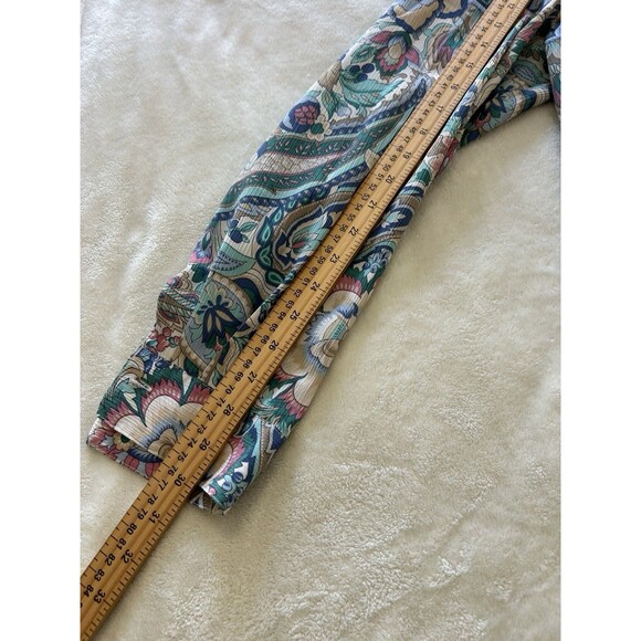 Alfred Dunner Womens Top Size 20 Boho Floral V-Neck Lightweight Blouse 2X - Picture 9 of 12